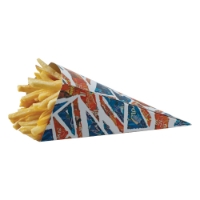 Union Jack Small Cone Union, Jack, Chip, Cone, Small, Popcorn, Chicken, Flag, English