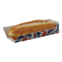 Union Jack Small Tray, single side opening Union, Jack, hot, dog, Tray, Flag, English