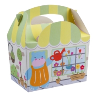 Boutiques paperboard box with handle 