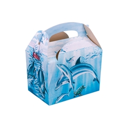 Environment paperboard box with handle 
