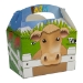 Farm paperboard box with handle - CO-01MBFARM