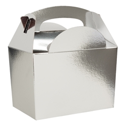 Silver Metallic Party Box 