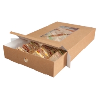 Large Platter Box with Full Tray Insert 