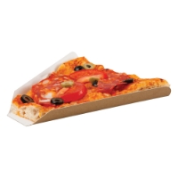 Kraft slice tray 