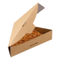 Slice Tray with Lid, Kraft 