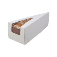 Small Piece O Cake Wedge, white 