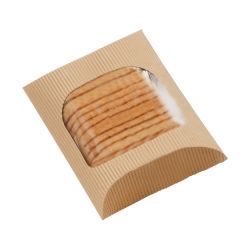 Savori square pillow pack with window 