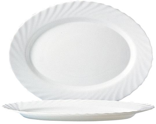 Trianon Oval Plate 13.7” 34.8cm (16 Pack) Trianon, Oval, Plate, 13.7", 34.8cm