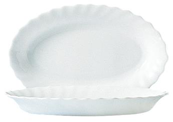 Trianon Oval Dish Plate / Ravier 8.7” 22cm (36 Pack) Trianon, Oval, Dish, Plate, Ravier, 8.7", 22cm