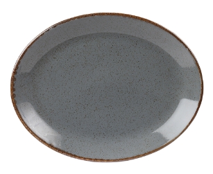 Storm Oval Plate 30 x 23cm / 12” x 9” (Pack of 6) 