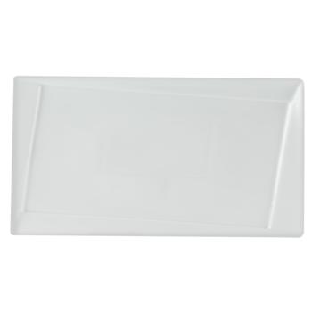 Twist Rectangular Plate 32.5x17.5cm/12.5x7” (Pack of 6) 