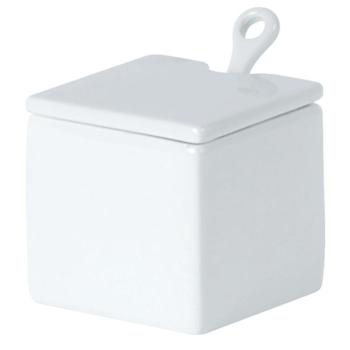 Jam/Sugar Pot & Spoon 7cm/2.75” 14cl/5oz (Pack of 6) 