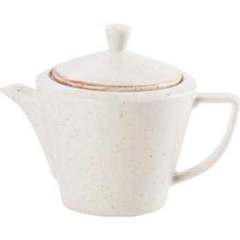 Oatmeal Conic Tea Pot 50cl/18oz (Pack of 6) 
