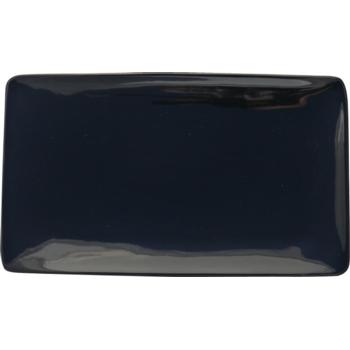 Black Rectangular Plate 35x21cm (Pack of 4) 