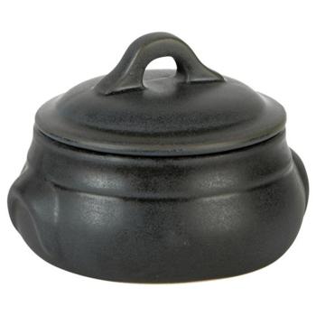 Rustico Carbon Bellied Casserole 14x6.5cm /70cl (Pack of 6) 