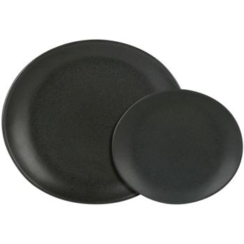 Rustico Carbon Bistro Oval Plate 29.5cm (Pack of 12) 