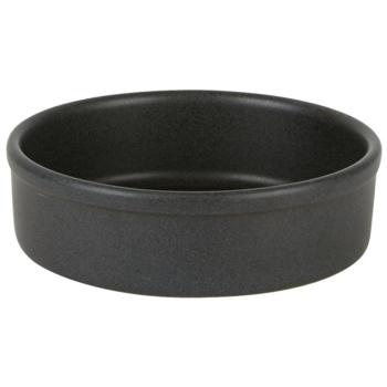 Rustico Carbon Round Tapas Dish14.5cm (Pack of 12) 