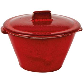 Rustico Lava Conic Casserole 18oz (Pack of 6) 