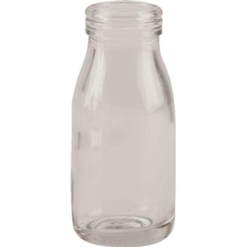 Mini Glass Milk Bottle100ml (Pack of 6) 