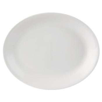 Simply Tableware 30x24 cm Oval Plate (Pack of 4) 