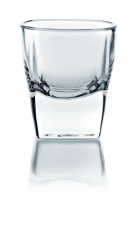 Mini Square Glass 60mm   60ml (2oz) (Pack of 12) 