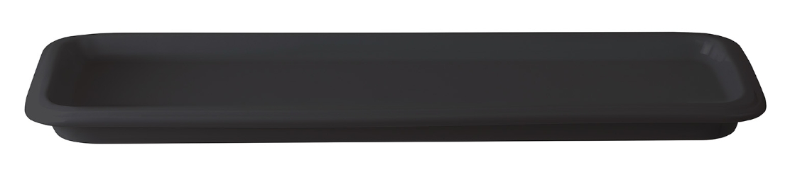 Grey Gastronorm 2/4 25mm Deep (Pack of 1) 