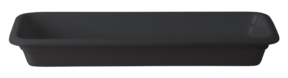 Grey Gastronorm 2/4 65mm Deep (Pack of 1) 
