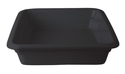 Grey Gastronorm 1/2 65mm Deep (Pack of 1) 