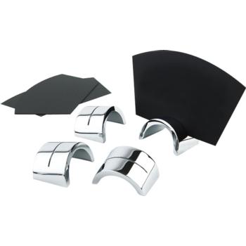 Chrome Plated Card Holders 18pcs( 6 stands/12cards) (Pack of 1) 