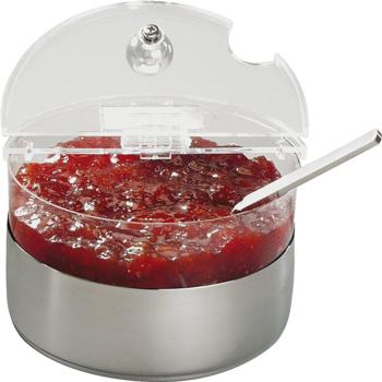 Chilled Polycard Buffet Display Bowl 0.6Ltr (Pack of 1) 