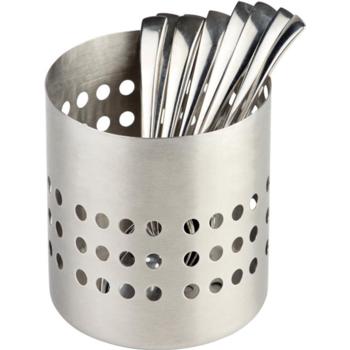 S/S Matt Finish Cutlery Basket 10cm (Pack of 1) 