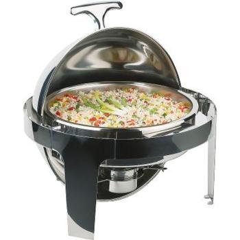 Round Rolltop Chafing Dish Elite 5Lt (Pack of 1) 