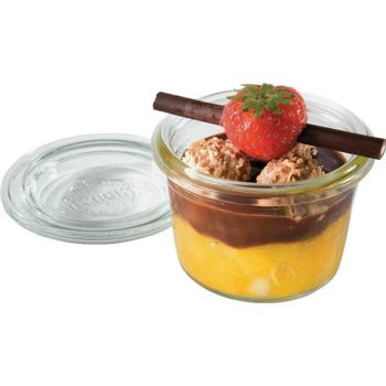 Lidded Glass Display Jar (12 sets) 80ml/3oz (Pack of 1) 
