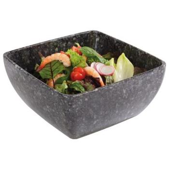 ”Pure Granite” Melamine Bowl 19x19cm (Pack of 1) 