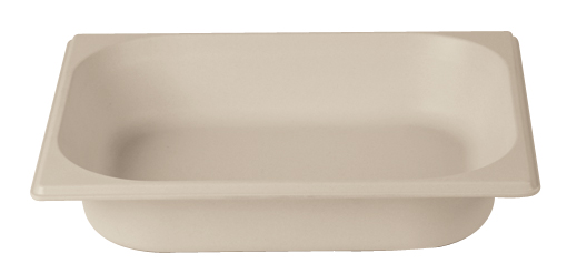 GN 1/2 65mm Gastronorm Bamboo Natural White (Pack of 1) 
