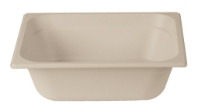 GN 1/2 100 mm Gastronorm Bamboo Natural White (Pack of 1) 