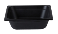 GN 1/2 100mm Gastronorm Bamboo Black (Pack of 1) 