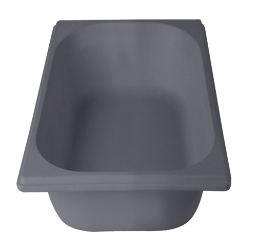 GN 1/3 65mm Gastronorm Bamboo Light Grey (Pack of 1) 