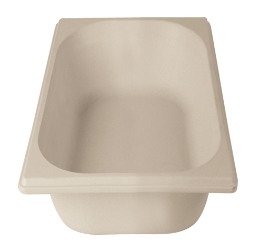 GN 1/3 65mm Gastronorm Bamboo Natural White (Pack of 1) 