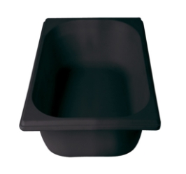 GN 1/3 65mm Gastronorm Bamboo Black (Pack of 1) 