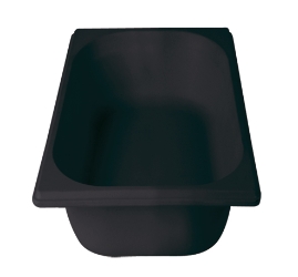 GN 1/3 Gastronorm Bamboo Black 100mm (Pack of 1) 