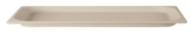 GN 2/4 Gastronorm Bamboo Natural White 20mm (Pack of 1) 