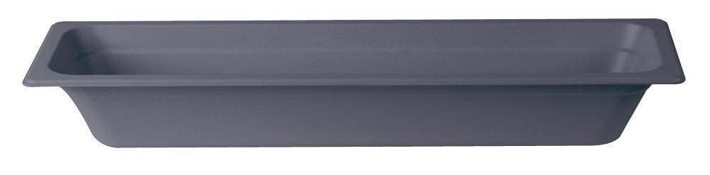 GN 2/4 Gastronorm Bamboo Light Grey 65mm (Pack of 1) 