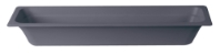 GN 2/4 Gastronorm Bamboo Light Grey 65mm (Pack of 1) 