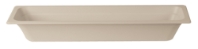 GN 2/4 Gastronorm Bamboo Natural White 65mm (Pack of 1) 