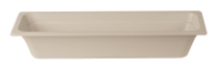 GN 2/4 Gastronorm Bamboo Natural White 100mm (Pack of 1) 