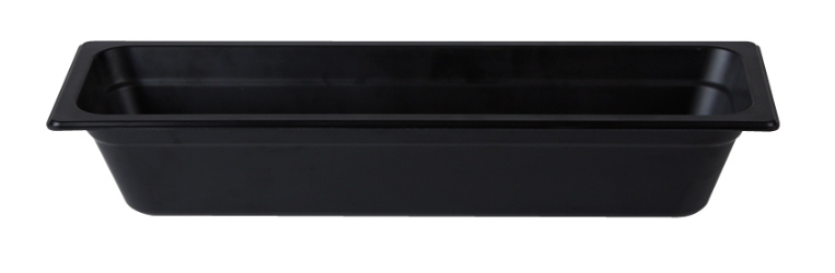 GN 2/4 Gastronorm Bamboo Black 100mm (Pack of 1) 