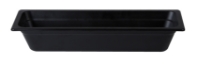 GN 2/4 Gastronorm Bamboo Black 100mm (Pack of 1) 