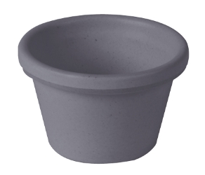 Plain Ramekin Bamboo Light Grey 1.5oz (Pack of 1) 