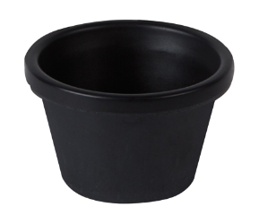 Plain Ramekin Bamboo Black 1.5oz (Pack of 1) 